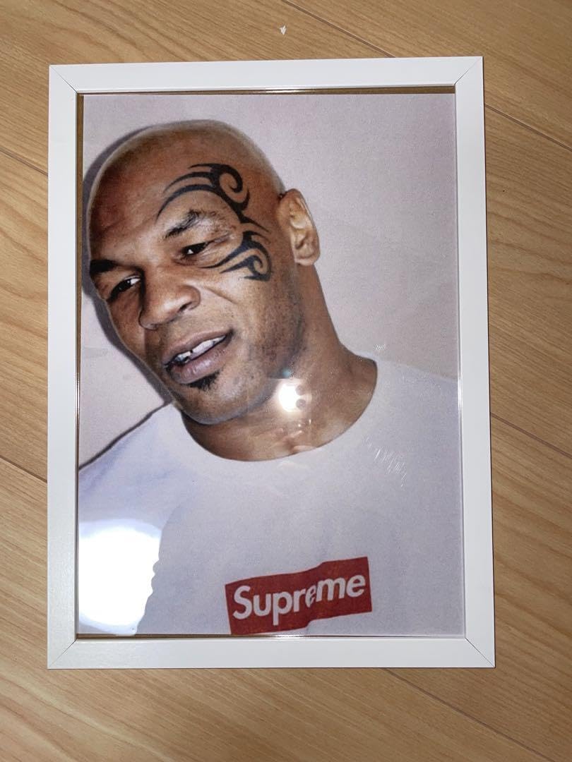 Amazon.co.jp: supreme マイクタイソン ポスター 額縁 A4 : ホビー