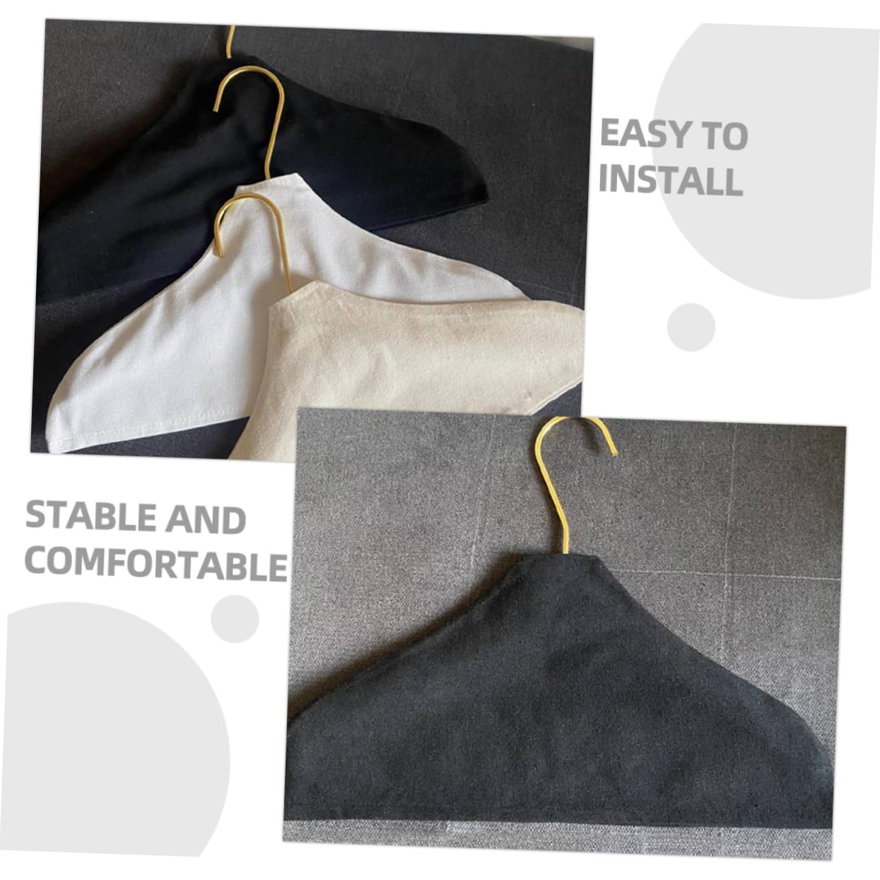5 Set 5 Set Di Coperture Per Grucce Grucce Accessori Per La Casa Protezioni Per Accessorio Per Negozio Protezione Per Per e Antiscivolo Per 3 pezzi * 5