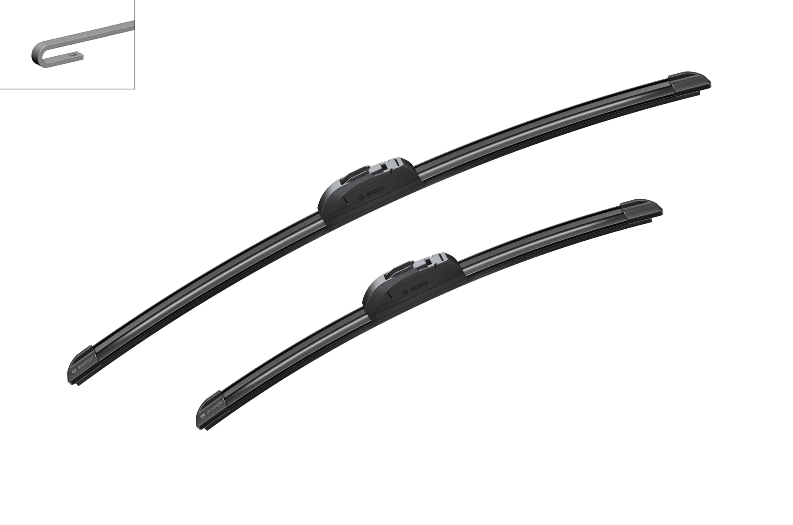 BOSCH Aerotwin Retro Silecek Seti Dacia Lodgy (2012-2015), Dokker (2012-2015), Chevrolet Aveo (2005-2008), Ford Fiesta V (2001-2008), Hyundai Acccent (2005-2010) [550/400 mm] AR552S 3397118984