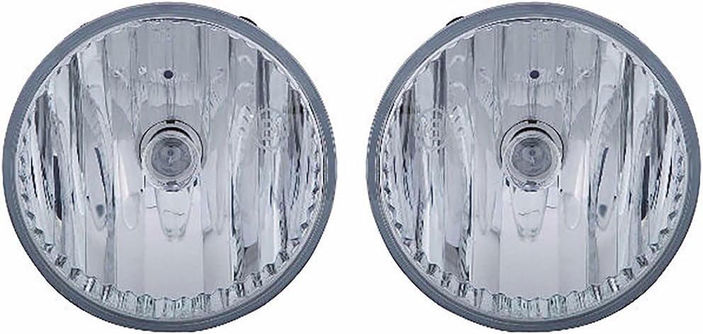 KarParts360 For Jeep Patriot 2011-2016/Wrangler 2013 2014 2015 2016 Fog Light Assembly Driver and Passenger Side | Pair | DOT Certified CH2594104