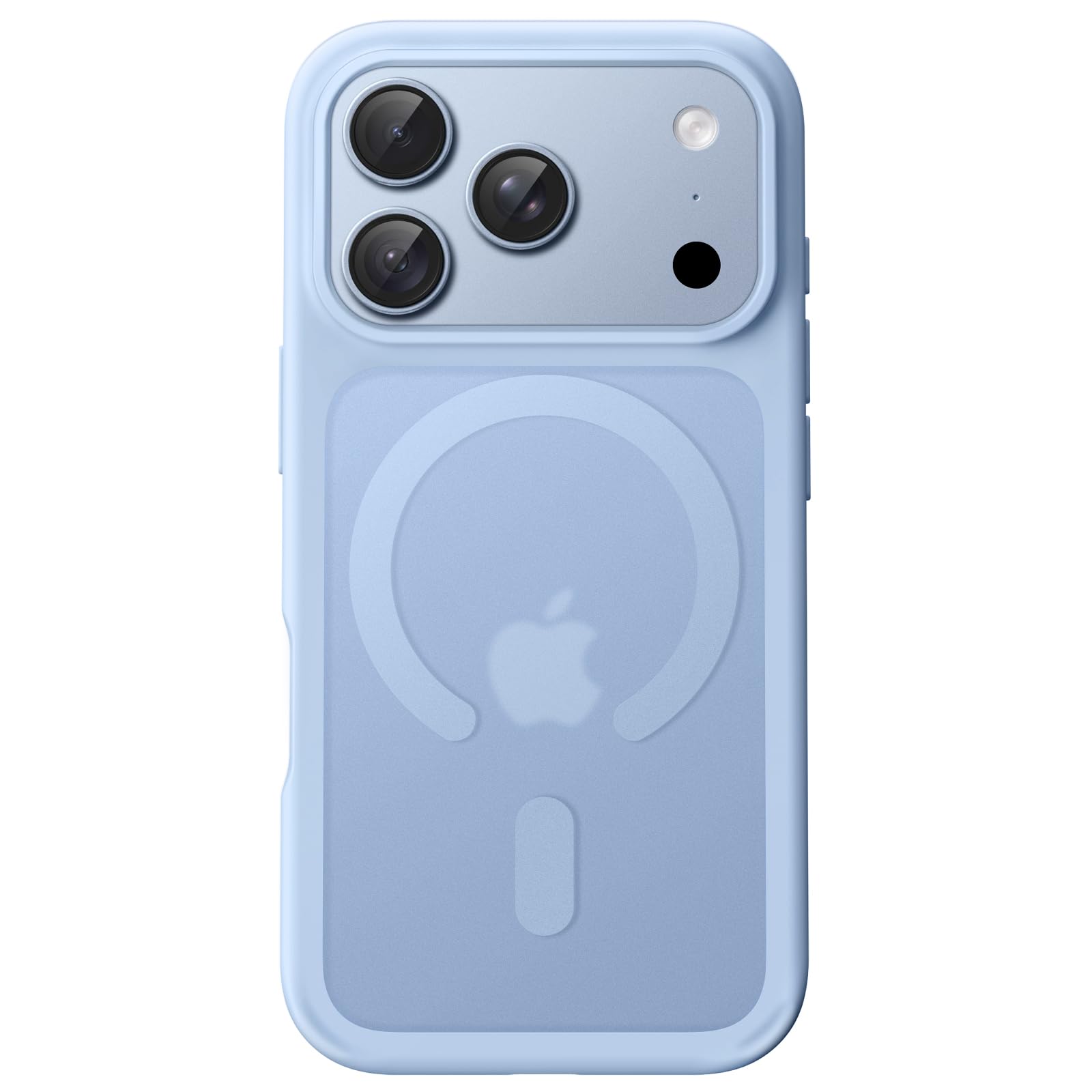 JETech Magnetic Matte Case for iPhone 18 Pro, Glacier