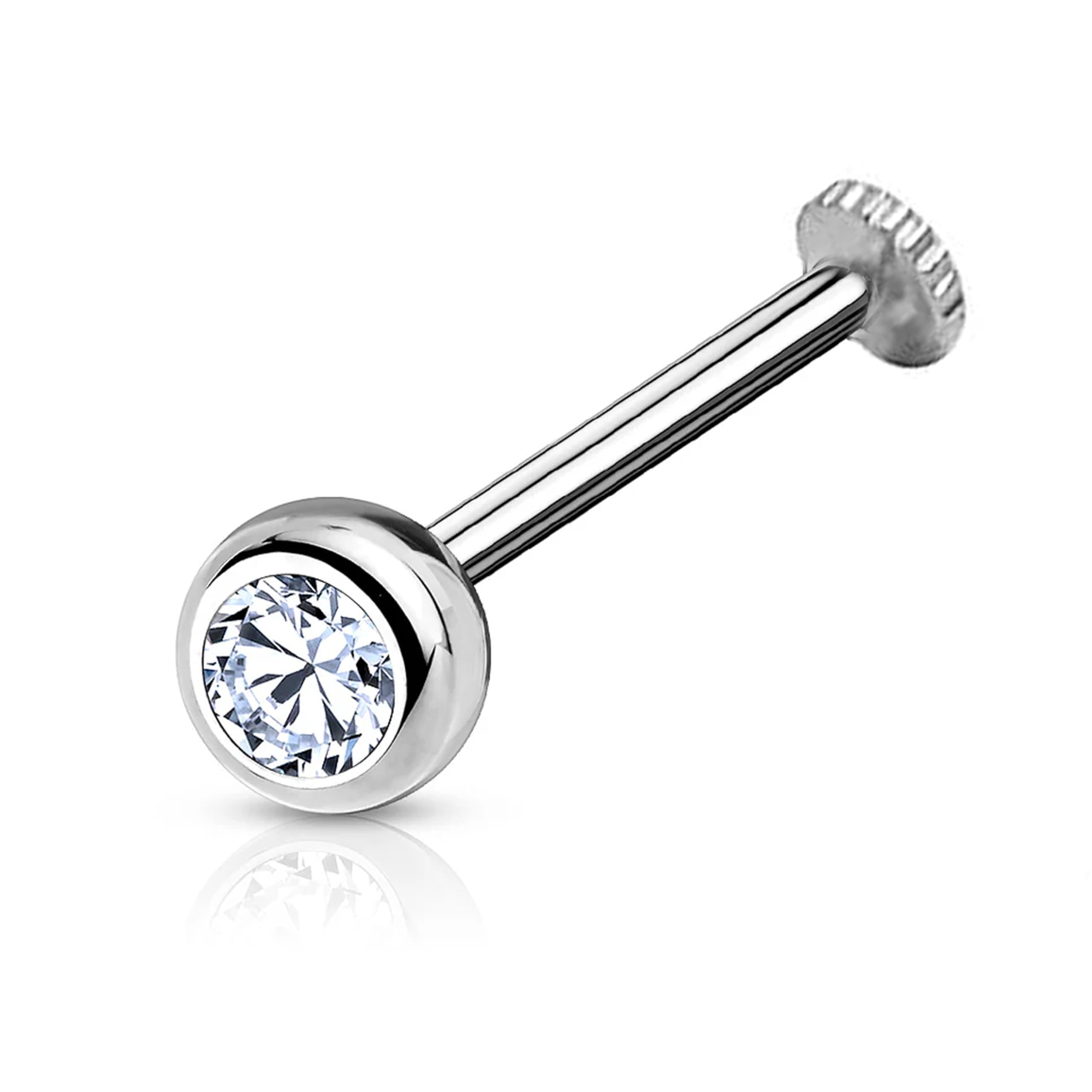 925 Pure Silver Nose Pin | Elegant & Lightweight Nose Stud-image-23