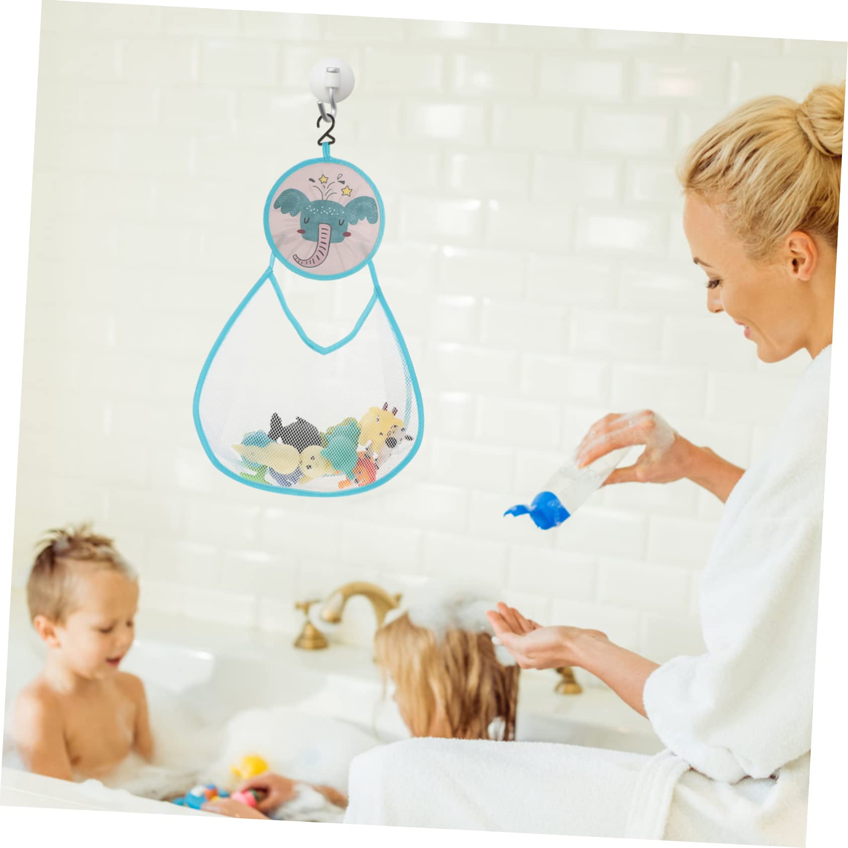 Toyvian 5-teiliges Badezimmer- Und Spielzeug-aufbewahrungsset Für Mädchen Aufbewahrungsbeutel Für Spielzeug
