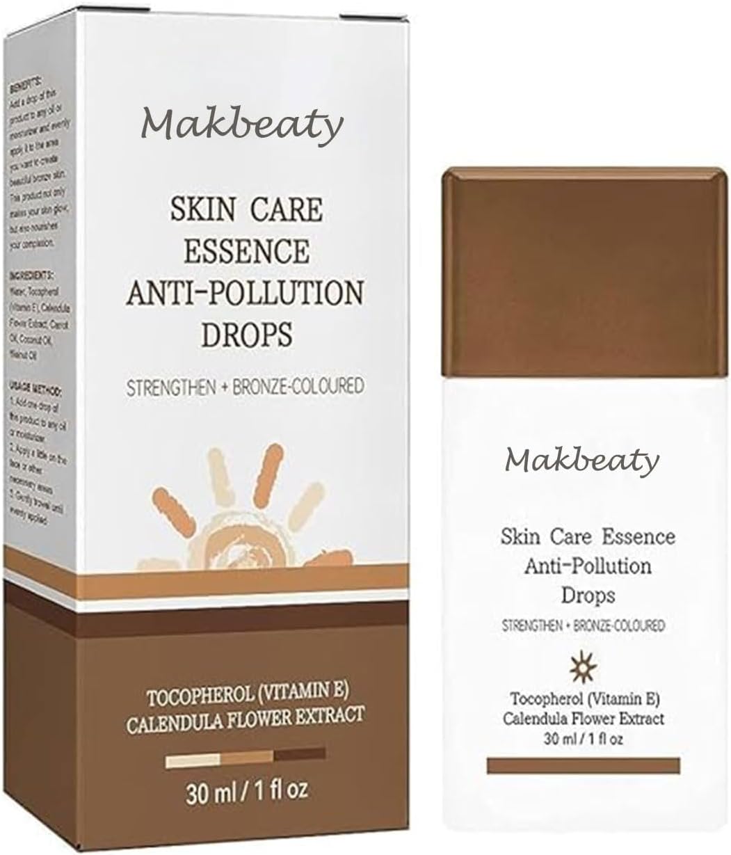 Tanning Oil Tanning Gel Anti-Pollution Sunshine Serum Drops Fake Tan Peptide SerumsSummer Beach Self-Tanning Bronze Moisturizing Firming Skin Cream