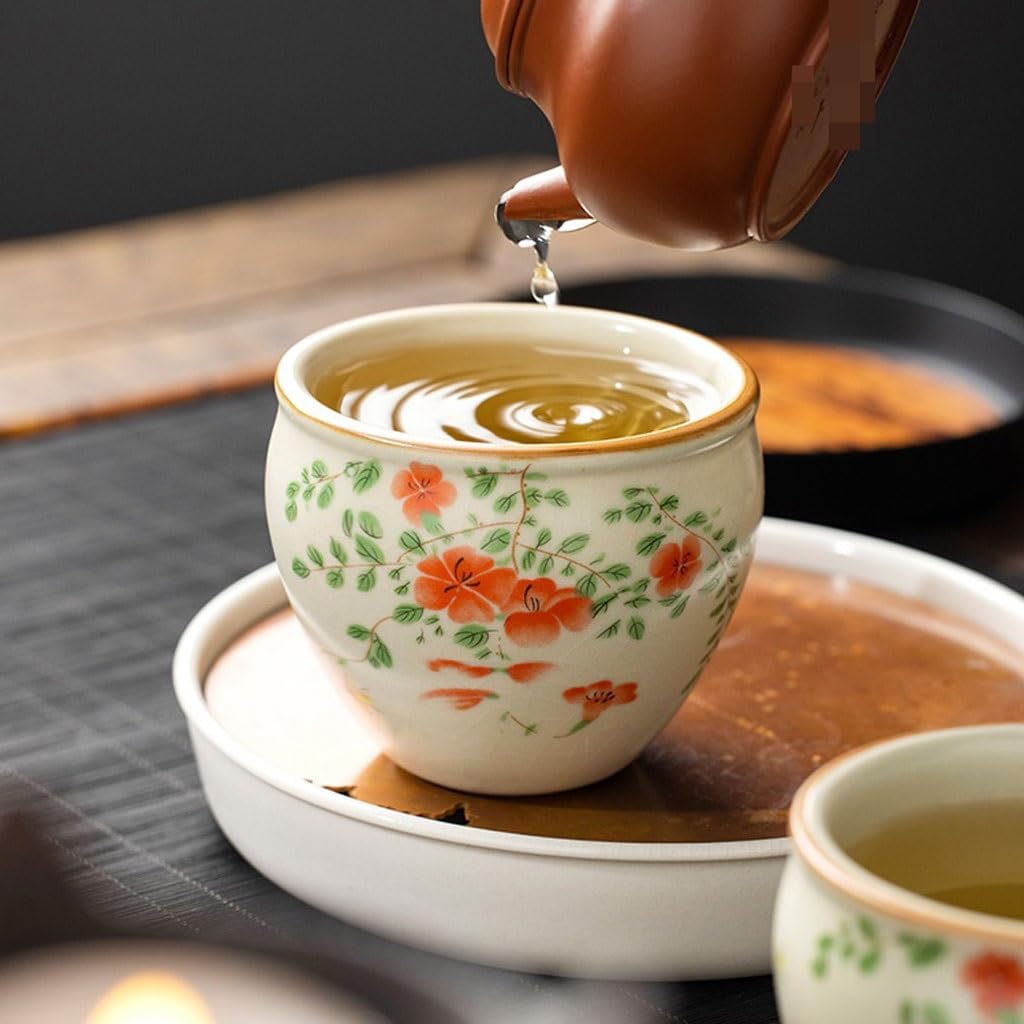 Filiżanka do herbaty Kubek do herbaty Ceramiczny kubek dla gości Kung Fu Herbata Kubek do herbaty Kubek dla Gościnności Domowej Ceramika Osobista Ceramika Pojemnik do namaczania