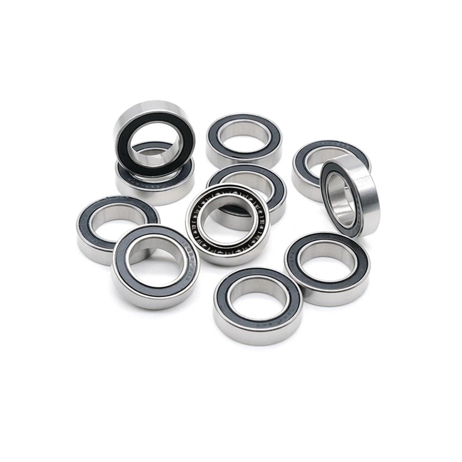 Aspectos, 1 Uds 17287 rodamiento cerámico híbrido 17x28x7 Mm ABEC-7 soportes inferiores de bicicleta y repuestos 17287RS Si3N4 rodamientos bolas 17287-2RS CB Lucky