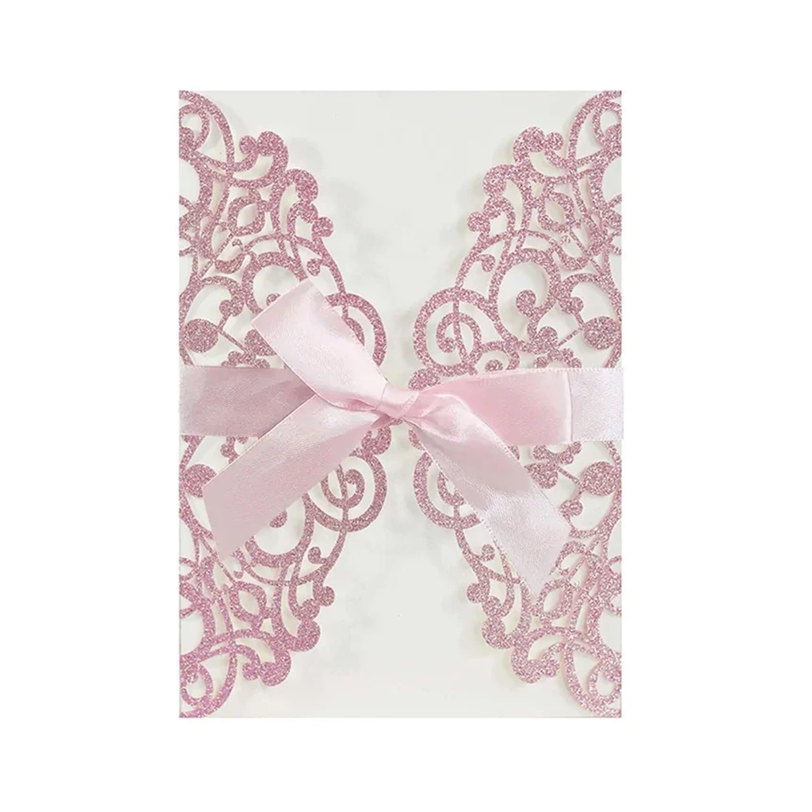 Zaproszenie na ślub Zaproszenia na każdą okazję, zaproszenia ślubne Kartki z życzeniami Zestaw 10 sztuk kopertami Wielokolorowe(Pink)
