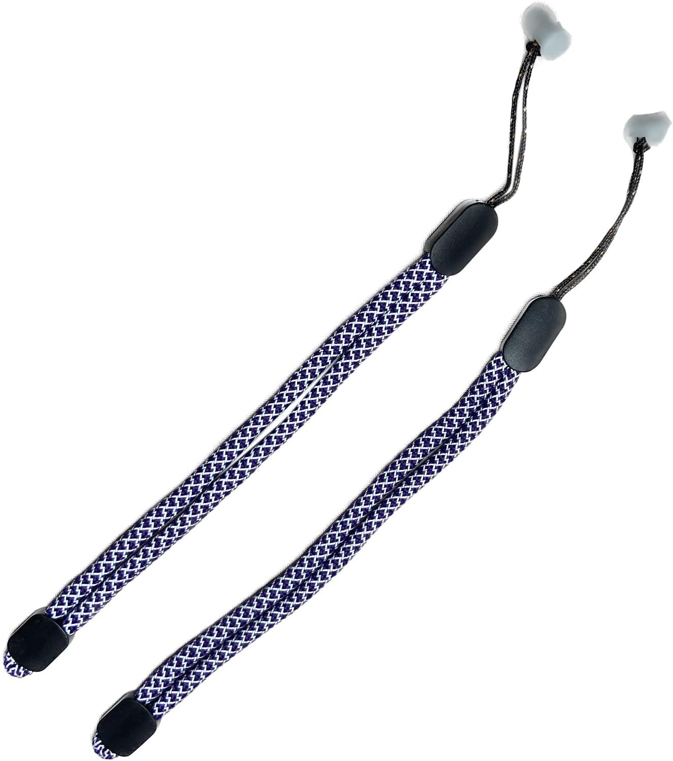 Improved Replacement Reflective Wrist Straps for Oculus Quest 2 Gen Controller, Sturdy Comfy Adjustable Hand Strap for Oculus, Easy Attach White Resin Stopper for Oculus Controllers C6-FG-Purple image 2 of 6 B0BZBR1R14