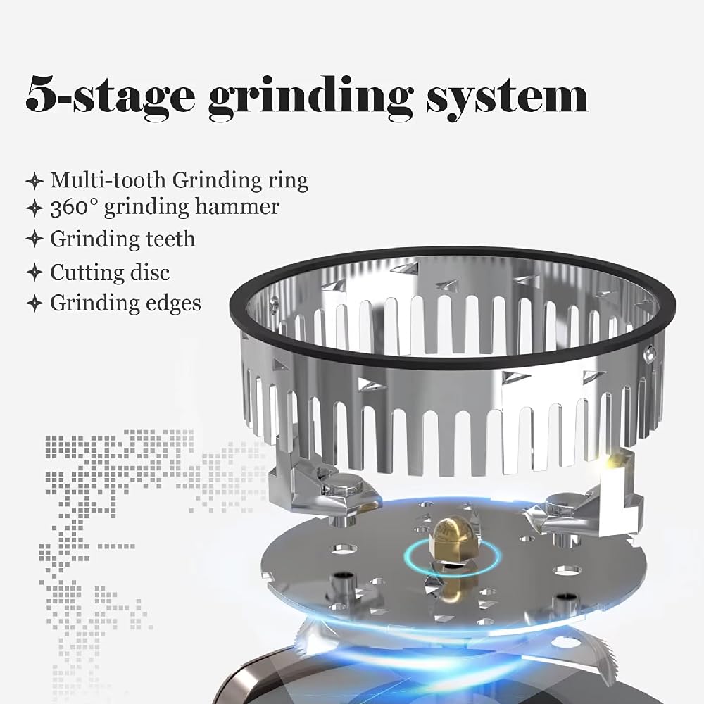 Triturador de Basura, recogedor de Alimentos, triturador de residuos domésticos, 3800 RPM, triturador automático de residuos para Fregadero, 0,75 HP, Continuo, con conexión para lavavajillas, reducci