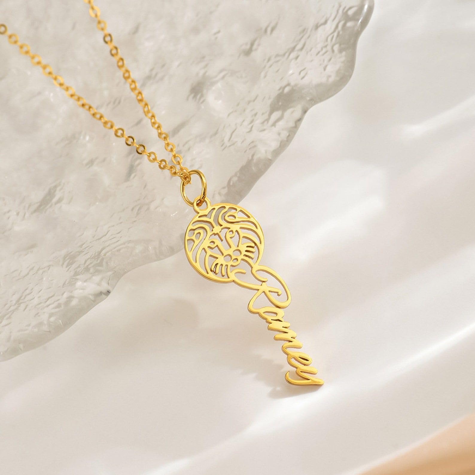 Zodiaco personalizado Nombre del signo Collar plata de ley 925 constelación Collar con nombre Astrology joyería Cumpleaños Día de la Madre Aniversario