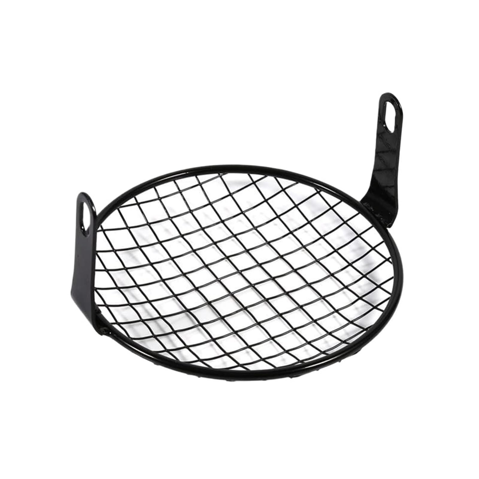 6,5 "Metall Motorrad Scheinwerfer Lampe Platz Mesh Grille Cove Maske Für Ho Scheinwerfer Abdeckung