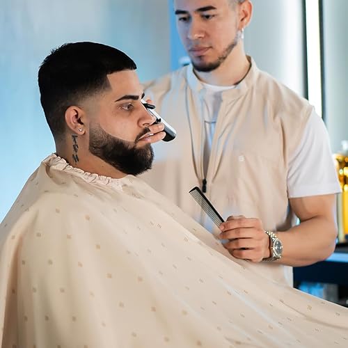 Miniatura 2 de Barber Strong The Barber Cape - Funda para corte de pelo para hombres, material repelente y reductor estático, tela resistente al agua