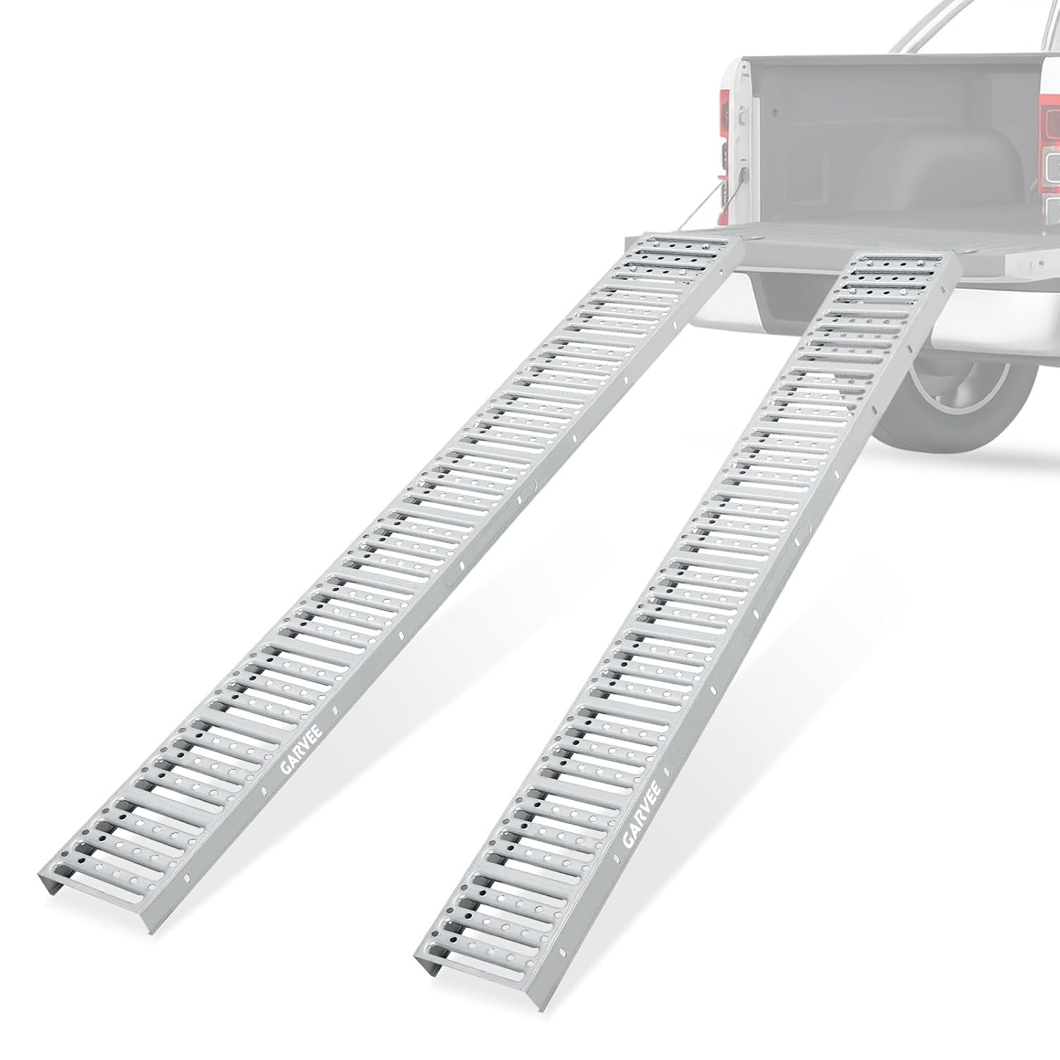 Garvee 72x9" Heavy Duty Steel Loading Ramps 2-Pack | 1000 lbs Capacity ATV Motorcycle Dirt Bike UTV Truck Trailer Ramps