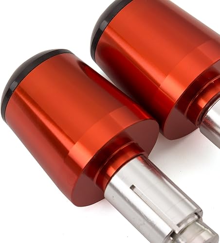 Miniatura 10 de FXCNC Carreras universales 78 "0.866 in motocicleta mano agarres aluminio manija barra extremo tapa tapón deslizante para la mayoría de scooters