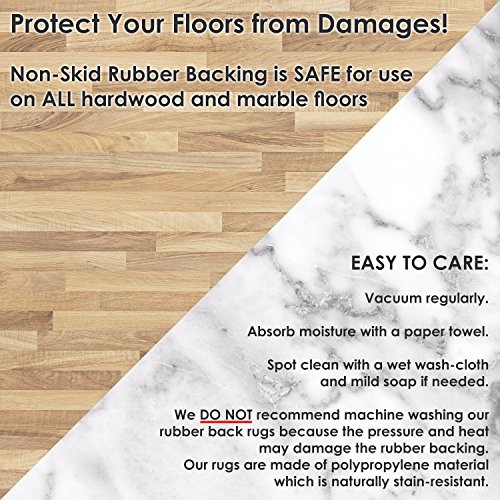 Custom Size Red Solid Plain Rubber Backed Non-Slip Hallway Stair Runner Rug Carpet 22 Inch Wide Choose Your Length 22In X 6Ft #TOP6