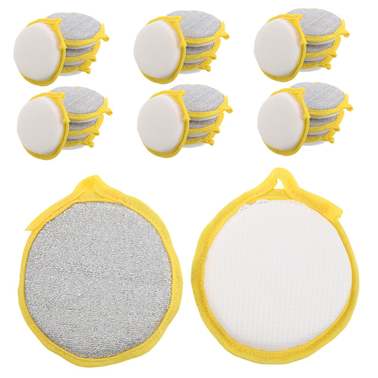50 Esponjas de Fregado Doble Cara, para Cocina y Limpieza, Suaves y Resistentes, para Platos y Fregaderos