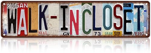 Miniatura 22 de Cartel de la lata del metal de la decoración de la pared de la calle de la arcada