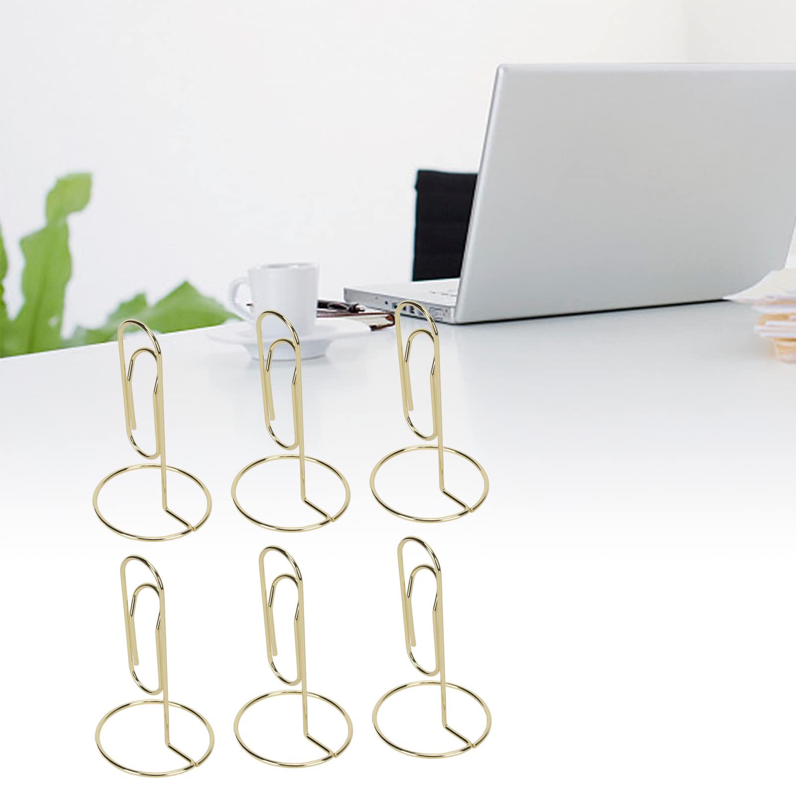 Niedliche Tischnummernhalter aus Metall mit stabiler Basis für Hochzeiten, Partys, Restaurants