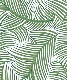 NextWall Tossed Palm Fronds Peel and Stick Wallpaper (Greenery)