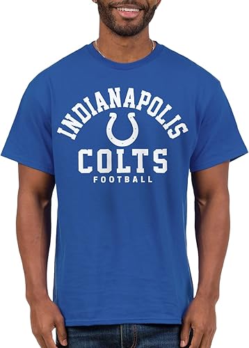 Junk Food Clothing x NFL - Logotipo clásico del equipo, camiseta de manga corta para hombre y mujer, ropa con licencia oficial de la NFL