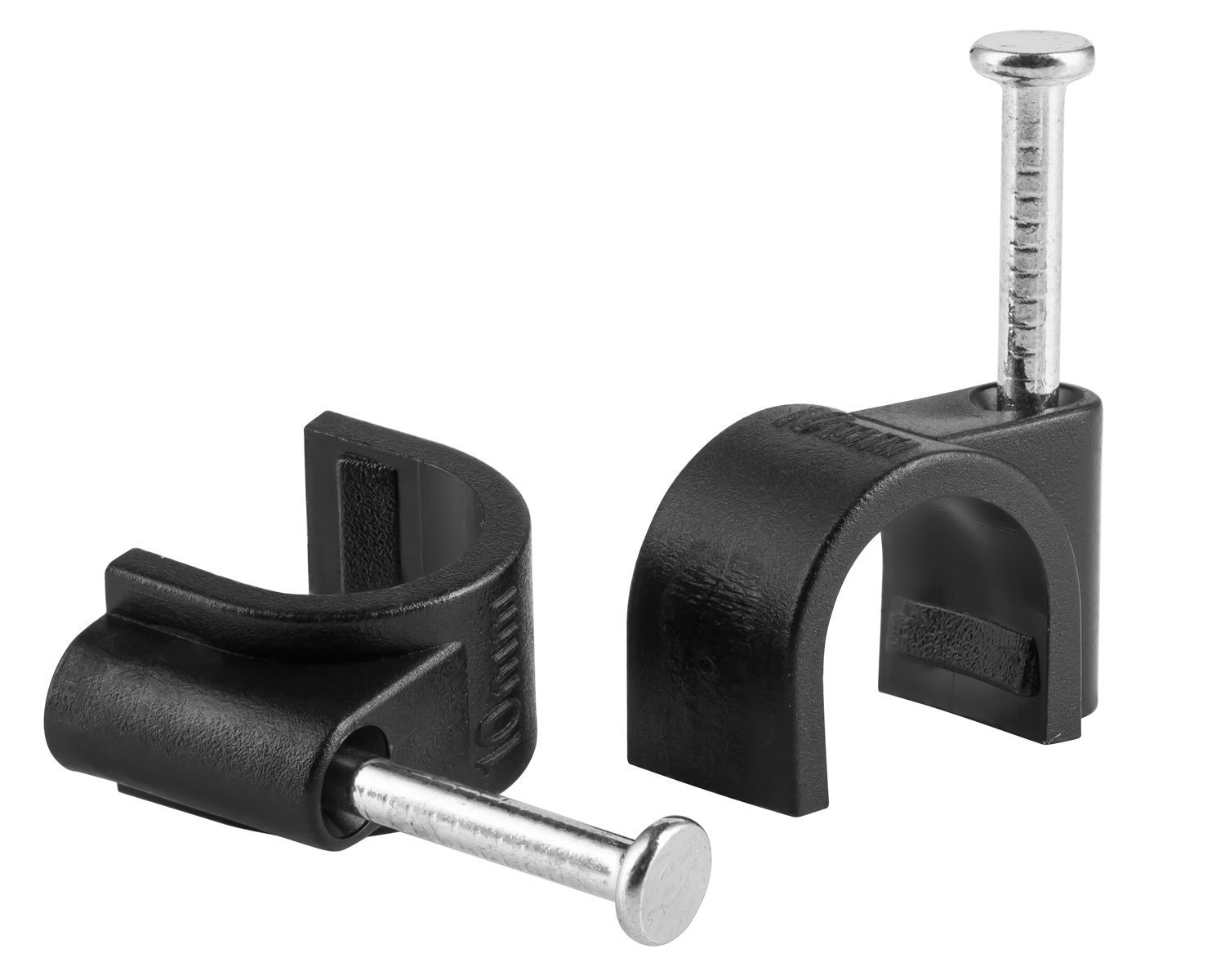 Clip rinforzate Piatte per cavi con Chiodo singolo In acciaio 8mm