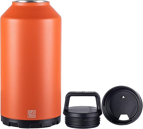 Miniatura 2 de ker Bottle  Vaso aislado de acero inoxidable mantiene las bebidas calientes o frías, 2 piezas con tapa para bebidas y verter, reutilizable, para el