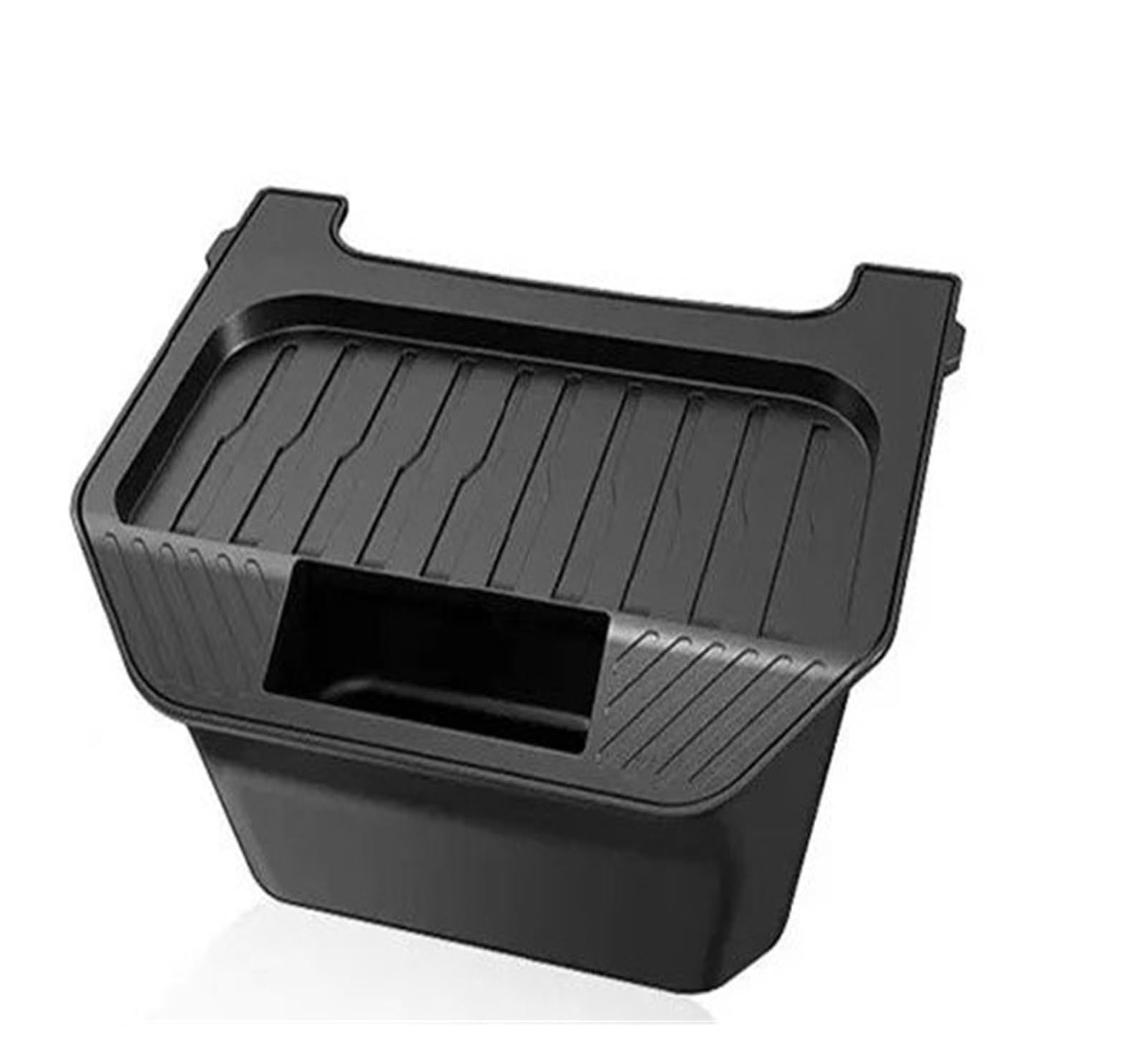 HIVZIVCCIK Armrest Storage Box For Tesla For Model Y For Juniper 2025 2026 Rear Seat Storage Box Center Console Bins Backseat Organizer Car Garbage Can Center Console Organizer Tray