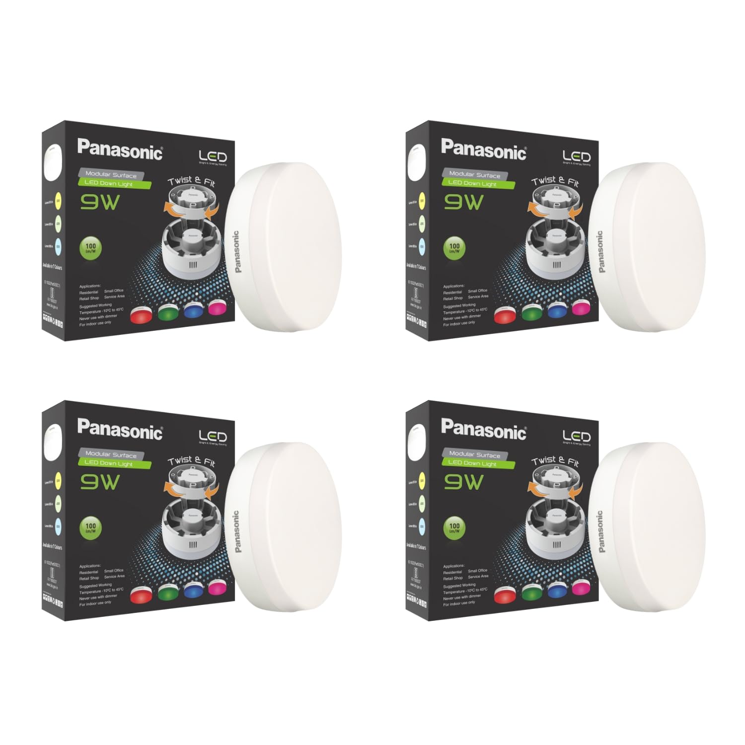 Panasonic 15W LED Twist Downlight - Natural Daylight -17