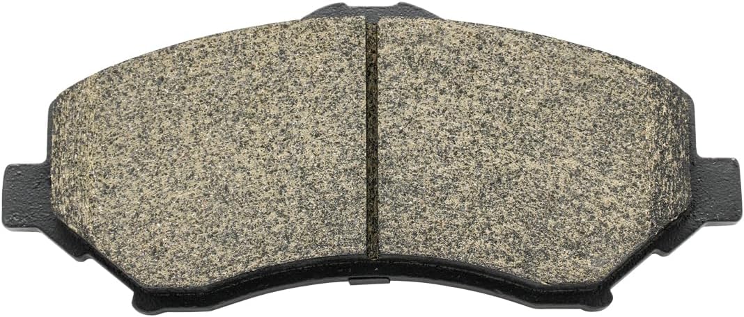 D1273 D1274 Front Rear Ceramic Brake Pads Compatible With Jeep Wrangler JK 2018,Jeep Liberty 2008-2012, Jeep Wrangler 2007-2017,Dodge Nitro 2007-2011