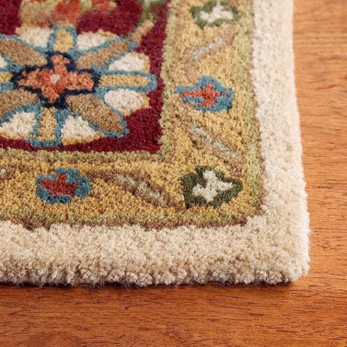 Image of Luxurious Tufted Woolen Carpet Collection Size 10 X 12 Feet (Color-Multi)