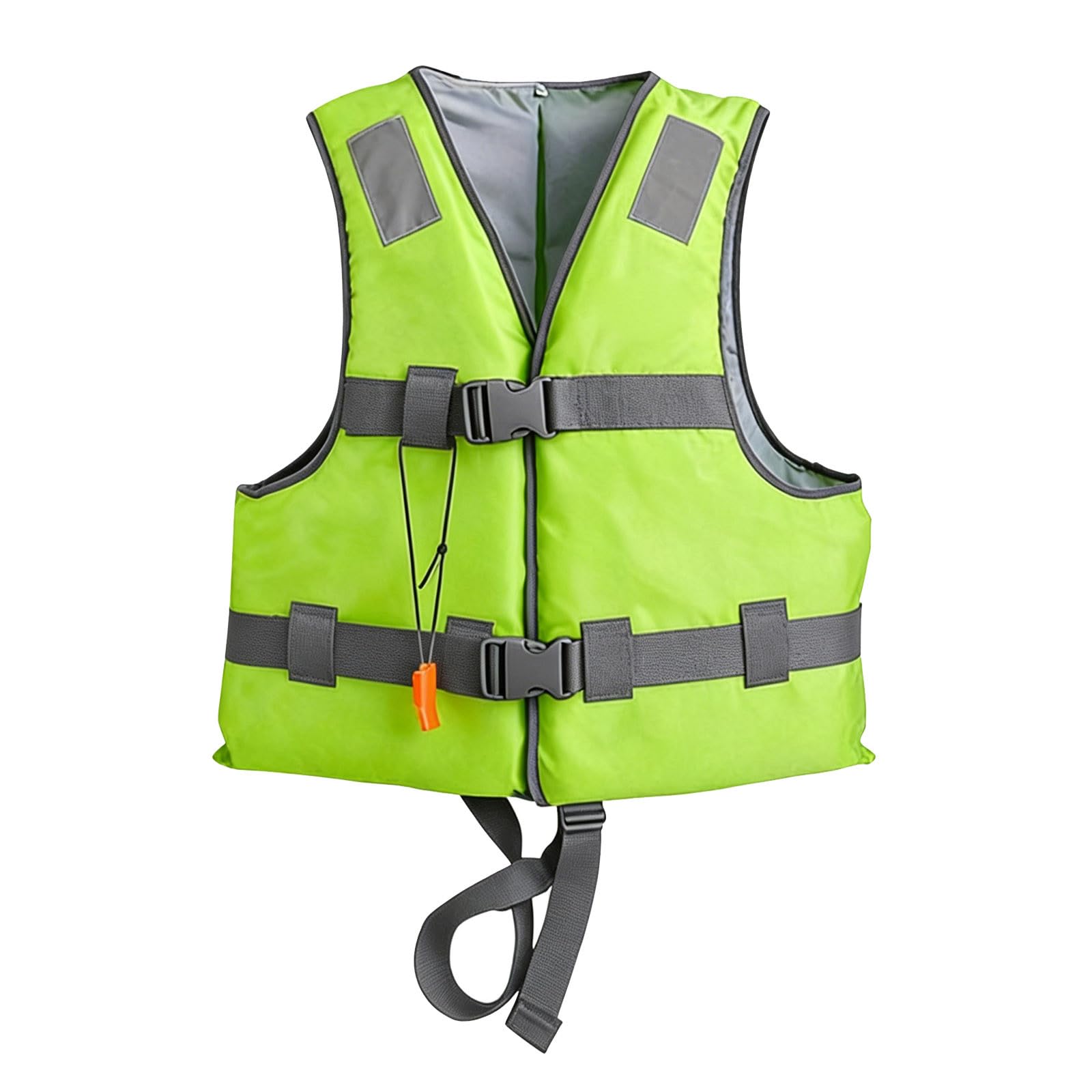 Swim Vest Unisex Swim Jackets with Safety Strap and Whistle Reflective Strips Waterproof Waistcoat Gilet Swimsuit for Summer Kayaking Beach Pool Play Snorkeling Holiday