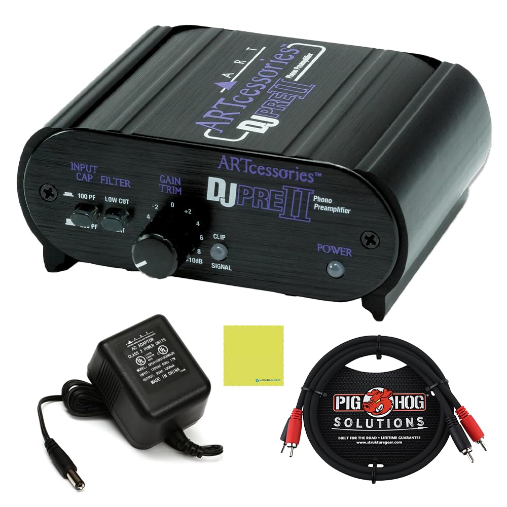 Amazon.com: Art DJ PRE II Phono Preamp for Turntables, w/RCA Cable