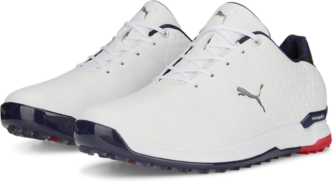 PUMA プーマ プロアダプト シューズ 　プレミアムフルグレインレザー天然皮革 Amazon | [プーマ] ゴルフシューズ プロアダプト アルファ