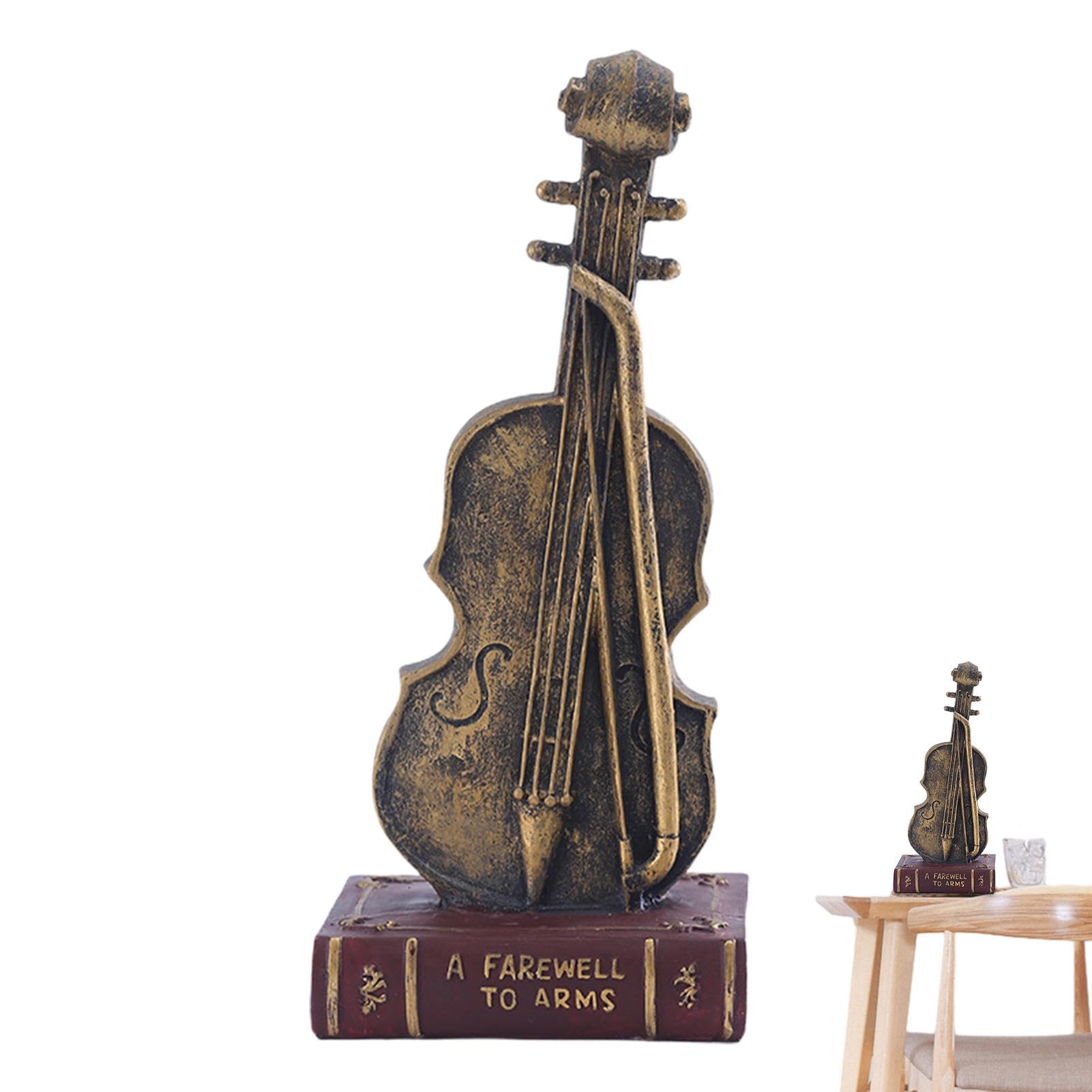Amazon.co.jp: ヴァイオリンデスク装飾、ヴァイオリン置物 - ブック