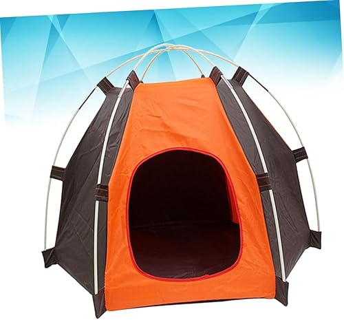 Miniatura 4 de Balacoo Tienda de campaña para gatos, casa grande para perros, tiendas de campaña para perros pequeños, casa para perros, refugio al aire libre,