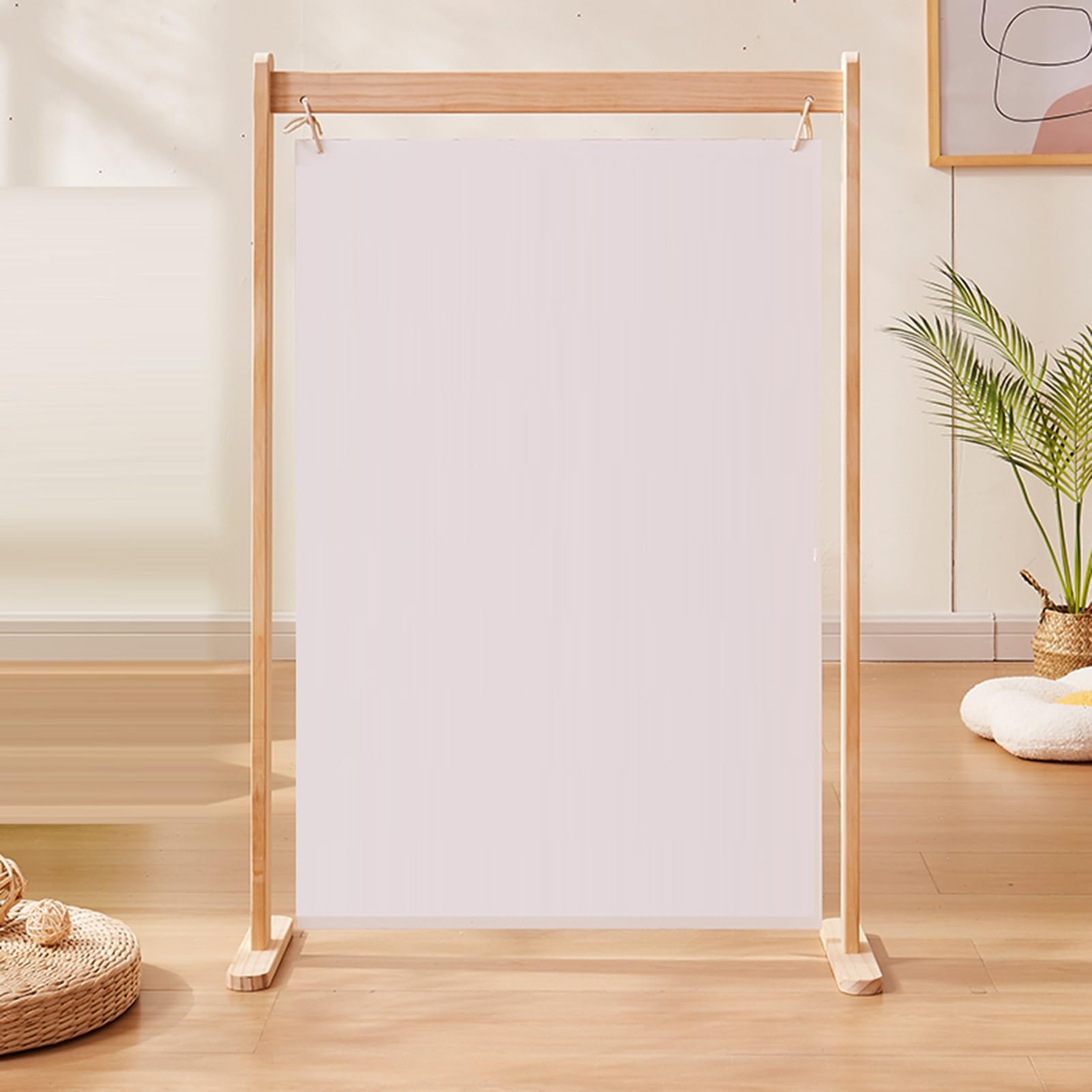 Genérico Caballete En Forma De T, Caballete De Exhibición De Madera con Soporte Ajustable For Lienzo, For Pinturas, Obras De Arte Y Exhibiciones Comerciales.(70X110cm)