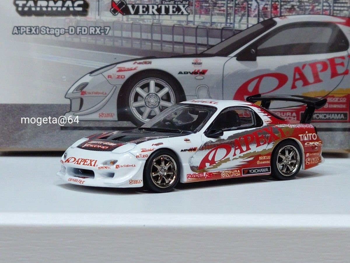 ターマックワークス tarmac works tarmacworks 1/64 Amazon.co.jp: Tarmac Works 1 64 A'PEXi Stage-D FD RX-7 ターマック