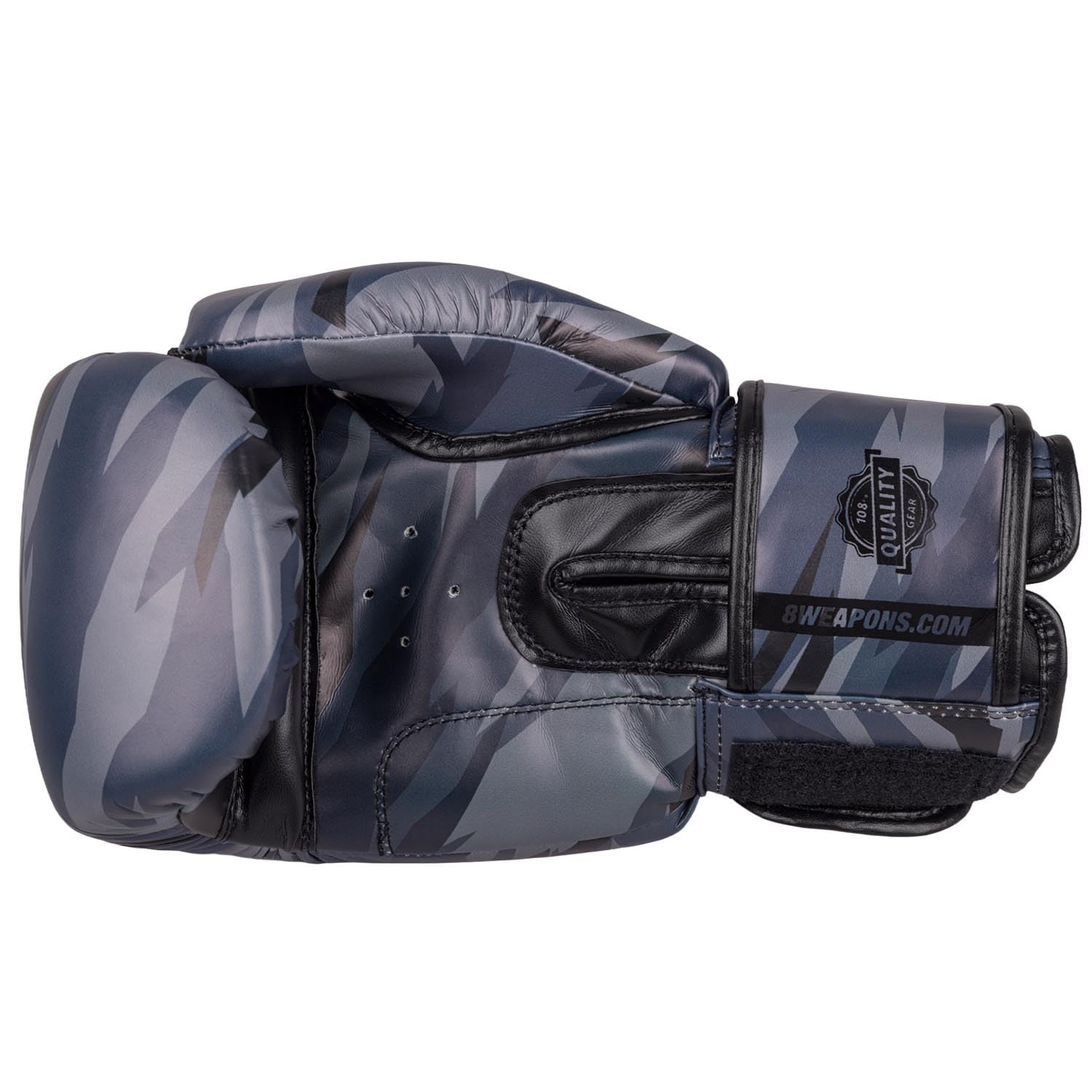 8 WEAPONS Boxhandschuhe Unlimited 2.0, Urban Camo, Training, Sparring und Wettkampf, Kunstleder, Perfekte Dämpfung und stabile Nähte, Handschuhe für Muay Thai, K1, Boxen, MMA und Kickboxen
