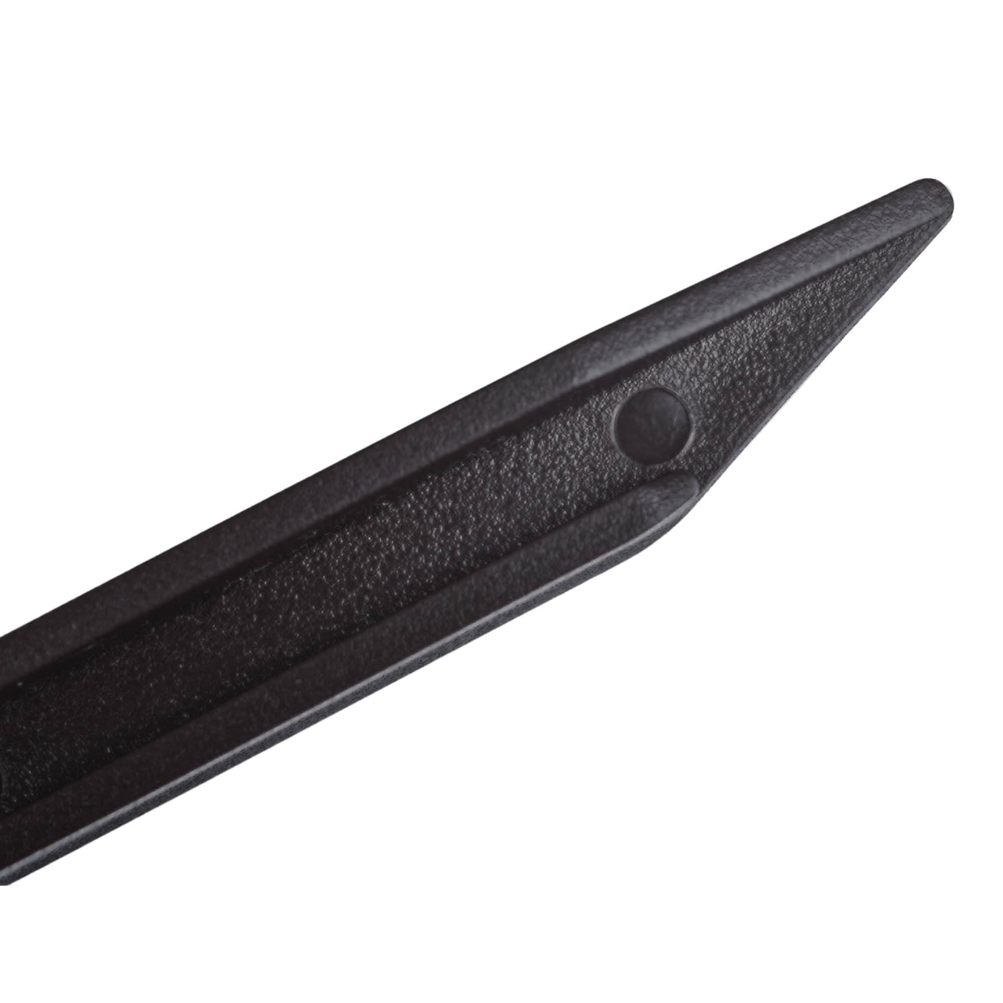 Lot de 40 Piquets d'ancrage en Plastique pour Bordure de Jardin 24,5 cm - Piquets de Jardin Robustes, Noir