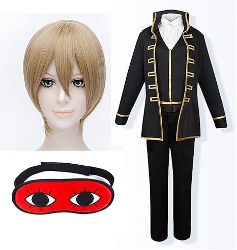 Amazon Lululab 銀魂 沖田総悟 コスプレ 3点セット ウイッグ 衣装 アイマスク コスプレ 仮装 通販 Amazon Lululab 銀魂 沖田総悟 コスプレ 3点セット ウイッグ 衣装 アイマスク コスプレ 仮装 通販