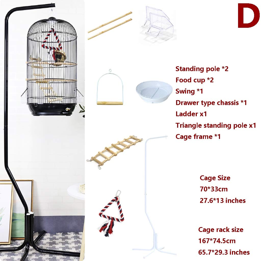 Amazon.co.jp: 鳥籠 インコ 家は鳥かごを掛けることができます、吊り