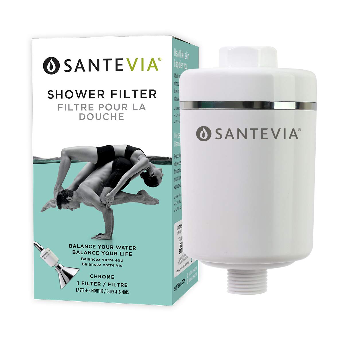Santevia Water Systems Shower Filter Amazon.in Home Improvement