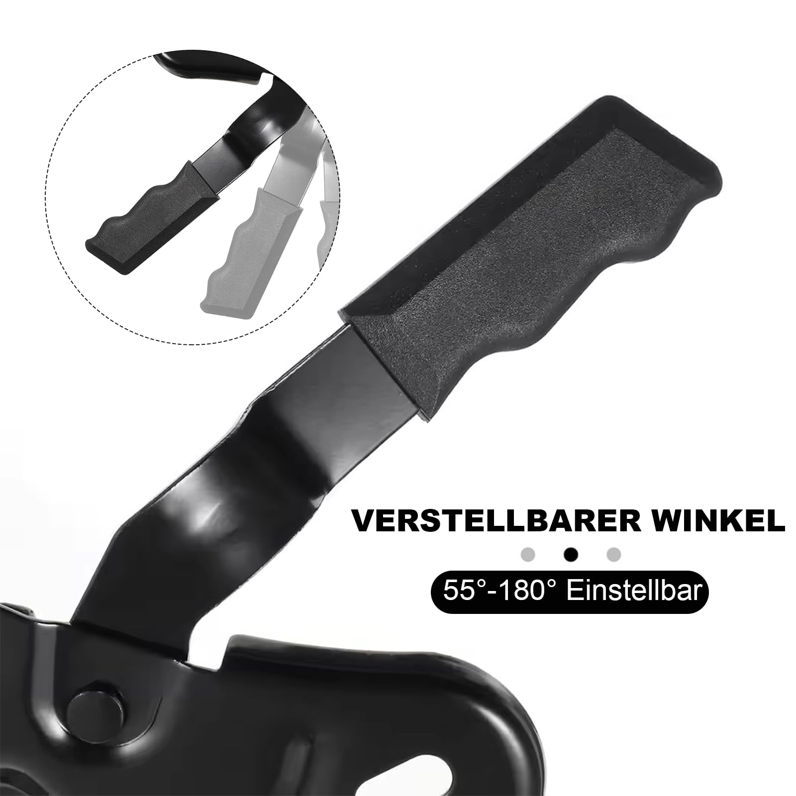 Silla ajustable de ángulo, silla de escritorio para videojuegos, regulador de ángulo de 180 grados, silla de oficina, ajuste de ángulo de asiento, accesorios de repuesto, pieza de ajuste para sillas