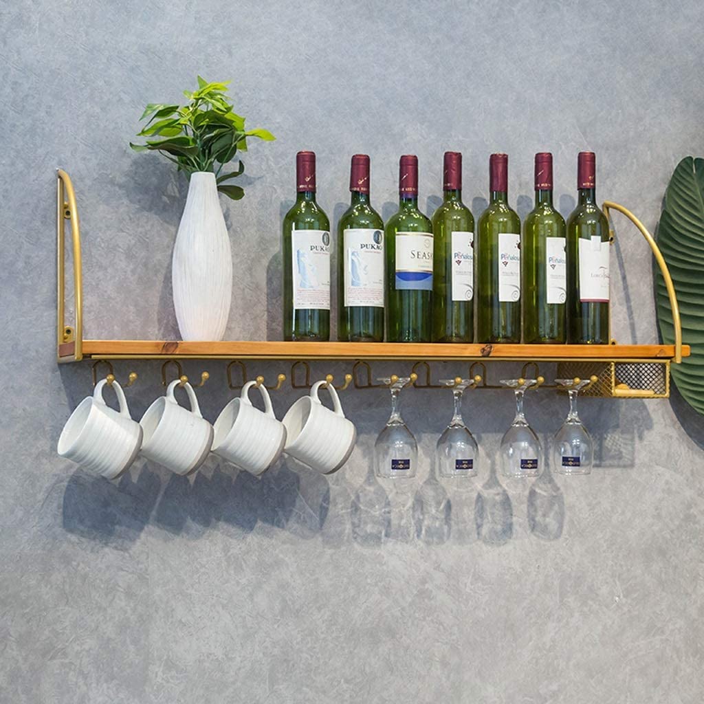Porte-bouteille de vin mural élégant le cadeau idéal pour amateurs de grands crus