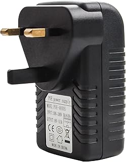 antoble 48v 0.5A POE Injector Adapter Power Supply UK Wall Plug Power over Ethernet for 48V POE Device
