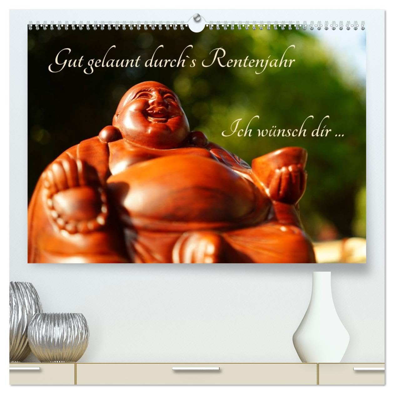 Gut gelaunt durch's Rentenjahr (hochwertiger Premium Wandkalender 2026 DIN A2 quer), Kunstdruck in Hochglanz: Mit lustigen Motiven durch den Ruhestand (CALVENDO Menschen)