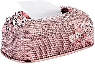 TRgqify-KM Caja de Papel Decorativa Tridimensional Rosa, Caja de Almacenamiento de Adornos for decoración de Hotel, hogar y Oficina, Minimalista y Moderno (Color : Rose Gold)