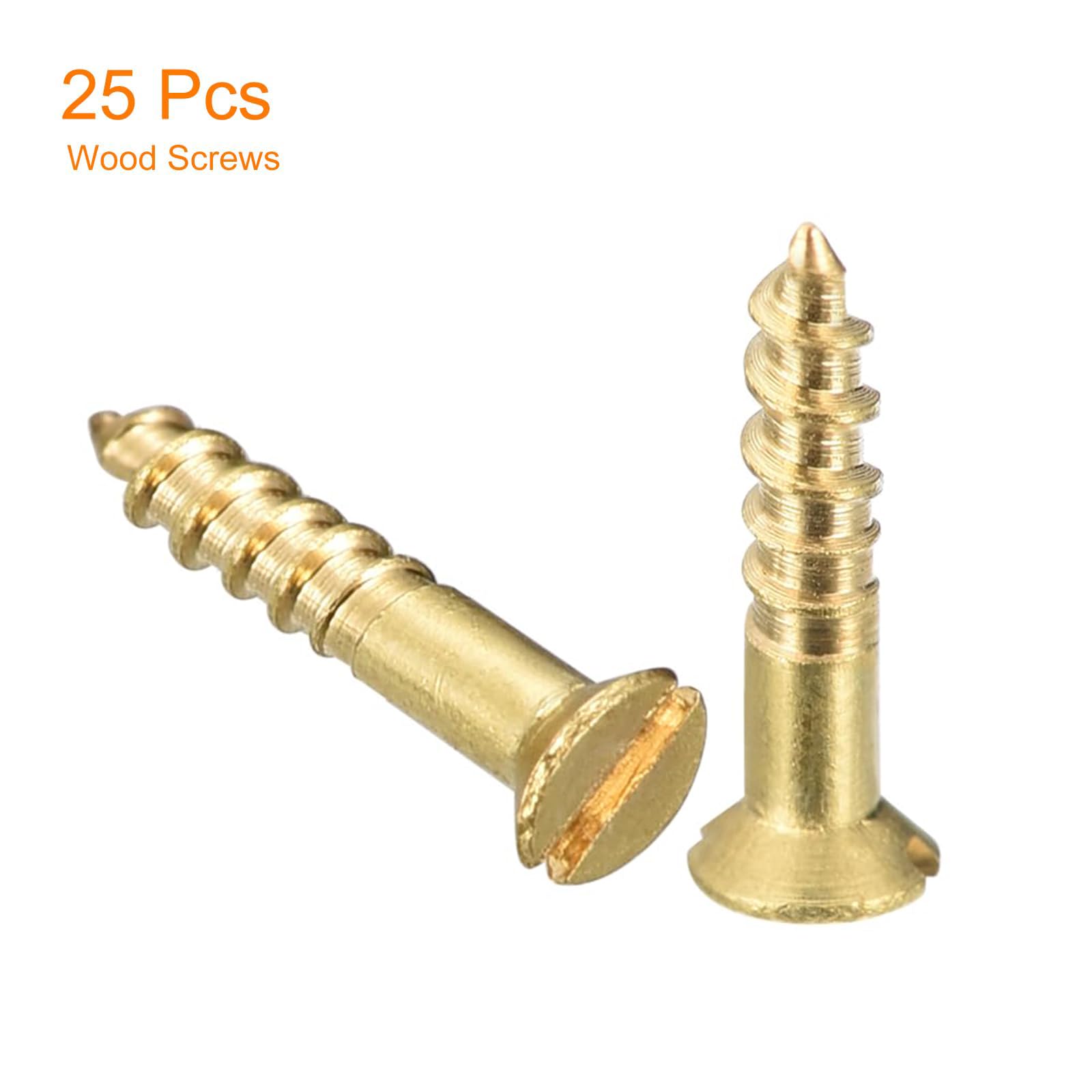 TA-VIGOR 25Pcs Self Tapping Screws, M2 Slotted Flat Head Screw, 10mm Round Head Slotted Tapping Screws - Image 3