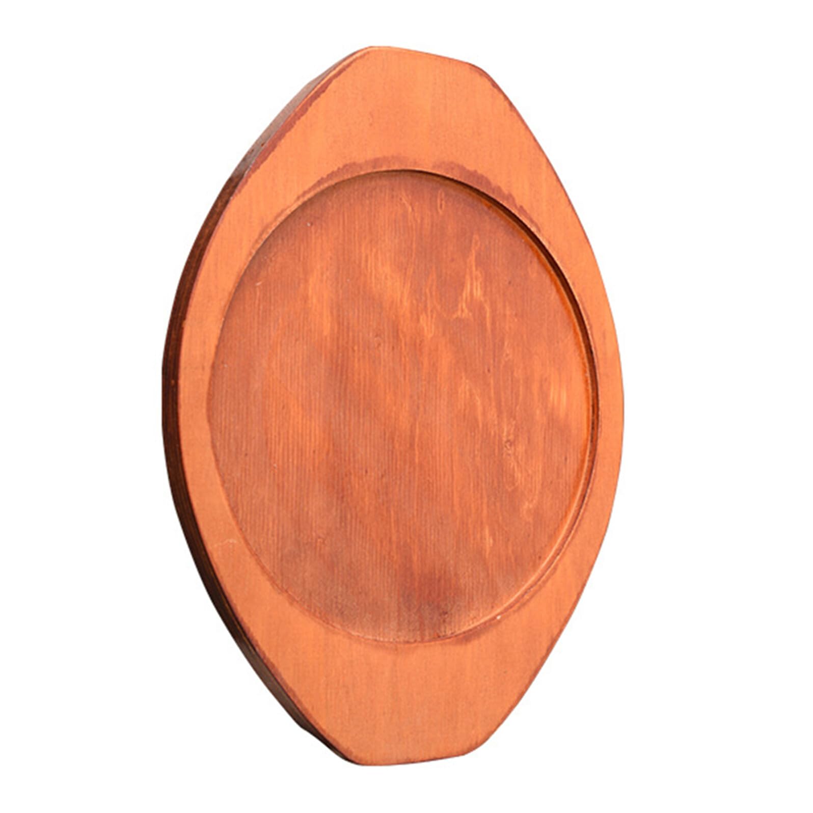 Almohadilla aislante de madera maciza de 21x16 cm resistente al calor para cocina