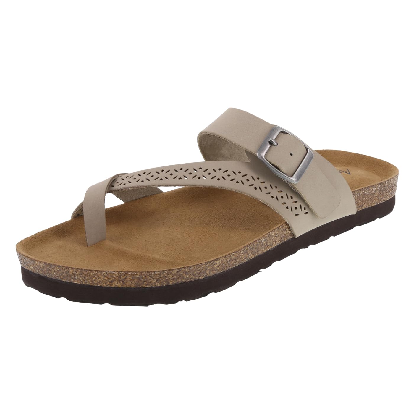 State Street Opal Thong Strappy Footbed Sandal by Payless